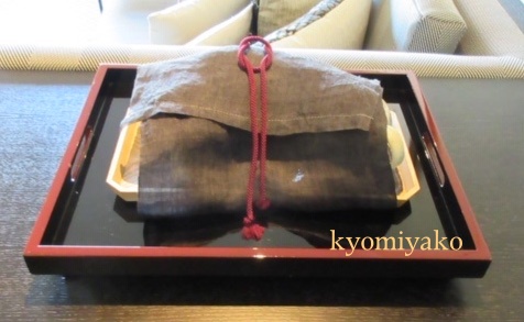 ほうじ茶の包み